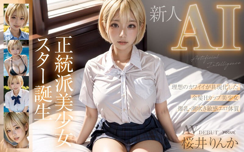 桜井りんか - 素人AV女優判定AIによる判定結果