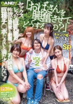 「おばさんを興奮させてどうするの？」キャンプ場でヤられまくりハーレムSP セックスレスな巨乳妻の性欲は何発も射精できる若い絶倫巨根チ○ポじゃないと満たされない！！ VOL.2 - DANDY - 104DANDY-995