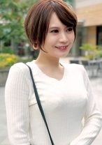 小動物系のショートカット美女。スレンダー巨乳な奥様は清楚なフリしてドエロでした！ - E★人妻DX - 299EWDX-349