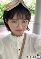 読書好きなショートヘアー女子はキュートなメガネを掛けたままブス男の生チンを積極的に咥え込みパイパンマンコに中出しを許す！ - ときわ映像 - 491TKWA-112