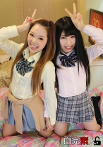 生意気ギャルを親友の前でハメまくる！ - 白完素人 - 494SIKA-023