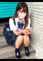 【個人撮影】ギャル風の制服女子とP活_下品な音を響かせてセルフイラマするドMビッチ - インディ - 534POK-041 - 素人AV女優判定AI