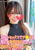 1回のセックスでチ○ポを堕とす発情淫穴をもつアラフィフ熟女とハメ - HGG - 561MICA-034 - 素人AV女優判定AI