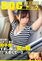 目の前に止まった車の助手席にいる、すまし顔した女の胸があまりにも大きくて… 3 - DOC - RDT-190 - 素人AV女優判定AI