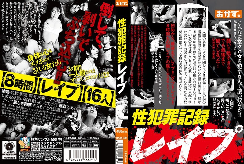 性犯罪記録 レ●プ - ケイ・エム・プロデュース - 84okax00481 - 素人AV女優判定AI