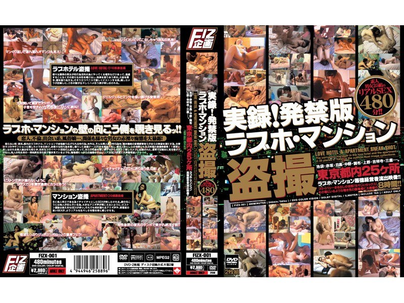 実録！発禁版ラブホ･マンション盗撮 - FIZ企画 - fizx001