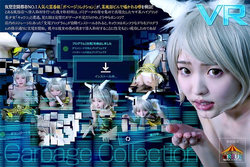 【VR】【電脳風俗・ヨシダサーカス】の協力で、仮想空間都市の人気心霊番組『ガベージコレクション』が潜入取材で遭遇したのは、ヒト×動物からうまれたポンコツ美少女ハイブリッドの霊……たぶんキョウコ？編 - FuuTube - h_1068ftvr00009