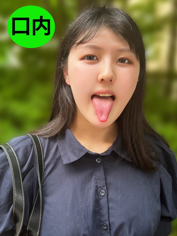 街角で声をかけて口内観察させてもらう 書店員 りかちゃん - ペロネ - h_1651nko0300002