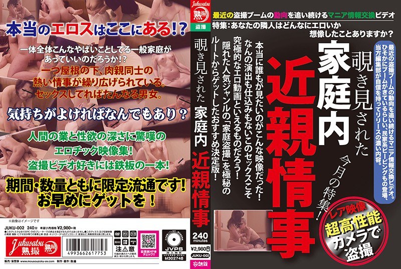 覗き見された家庭内近親情事 - 熟撮/妄想族 - juku00002