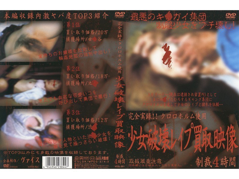 少女破壊レ●プ買取映像 - ヴァイス - vcel001