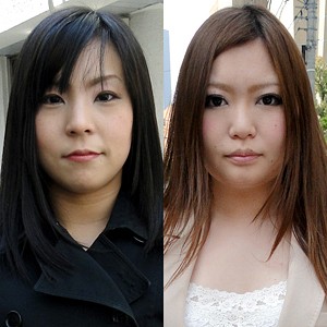 ちあき＆りこ - 覇目王 - ham019 - 素人AV女優判定AI